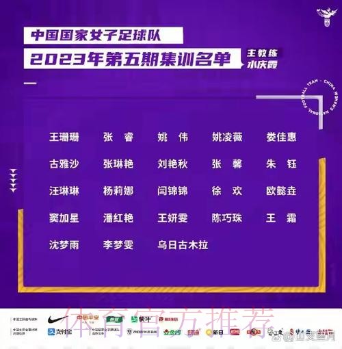 女足出征亚运会18人名单确定 女足出征亚运会18人名单确定